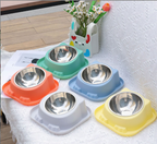 寵物陶瓷慢食 - 碗底部底座設計