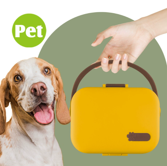 竹纤维环保宠물碗 - 可折叠便携式