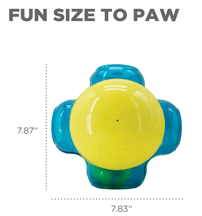 Advanced multi-layer slider dog puzzle feeder toy
