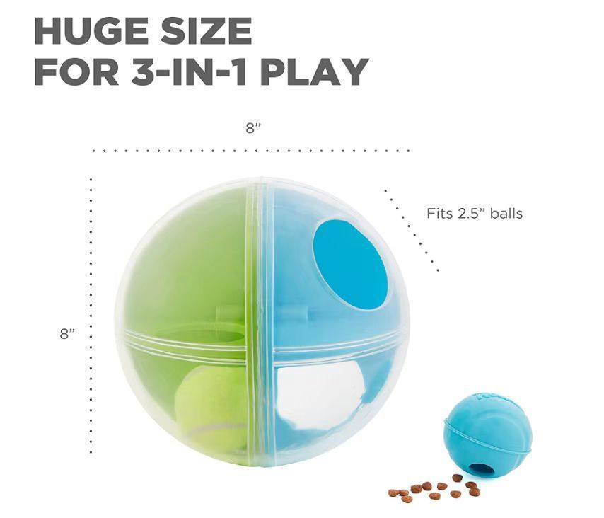 Advanced multi-layer slider dog puzzle feeder toy