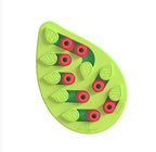 Advanced multi-layer slider dog puzzle feeder toy