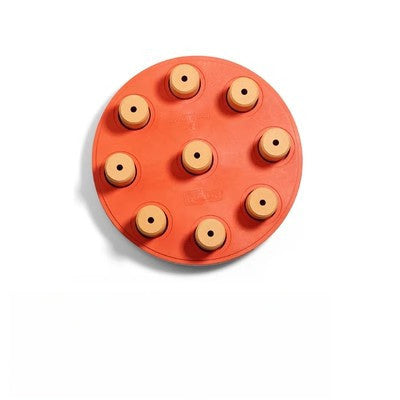 Advanced multi-layer slider dog puzzle feeder toy