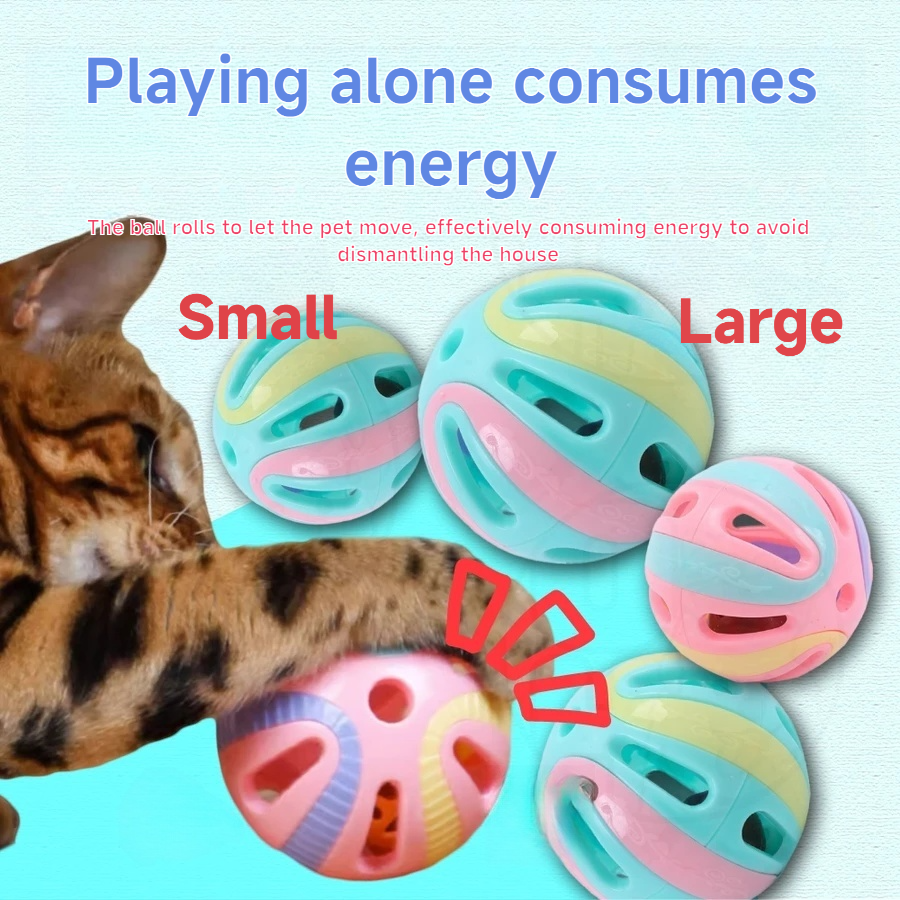 Cat bell ball