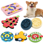 Dog brain teaser puzzle for training memory, sequencing, and fine motor control skills