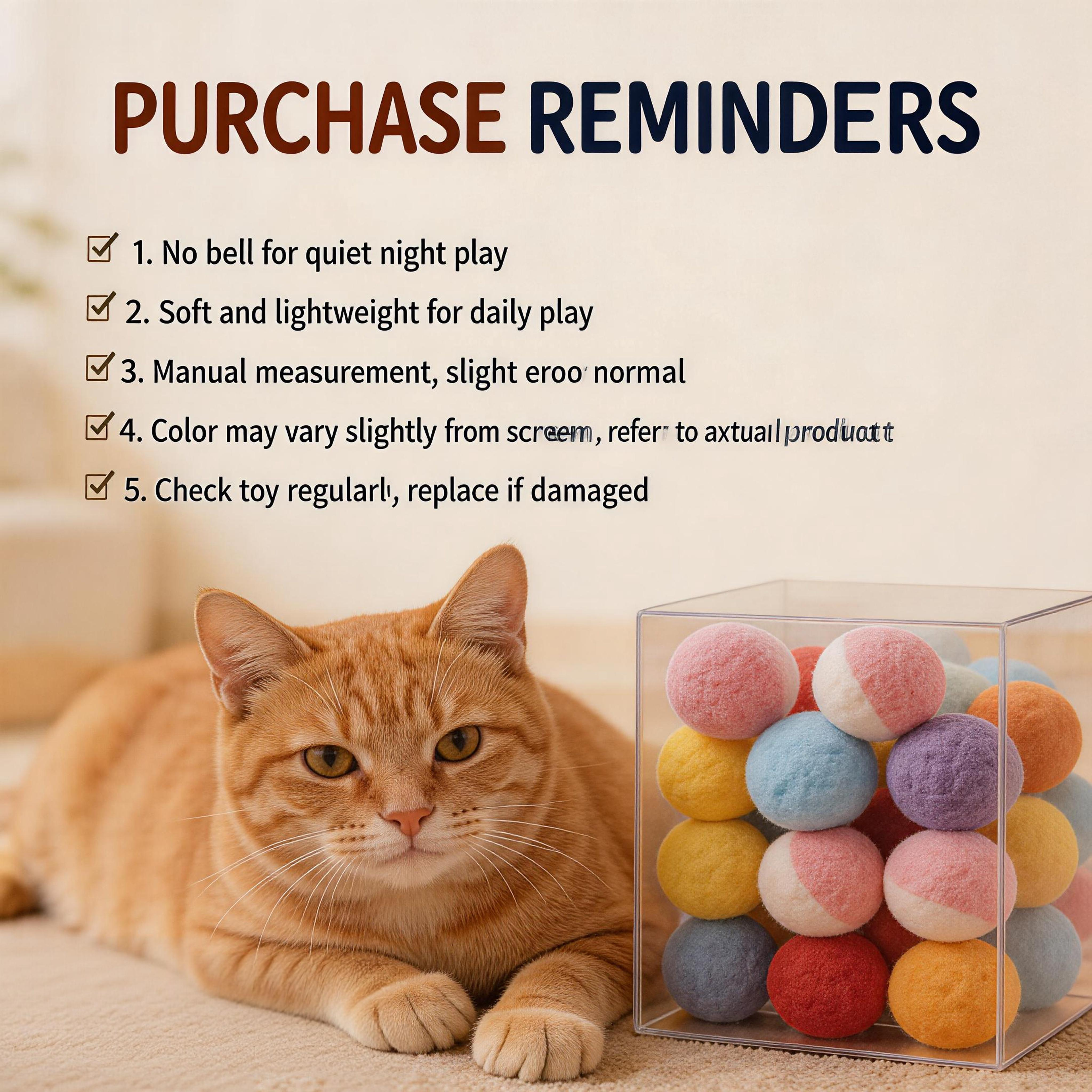 Quiet plush ball