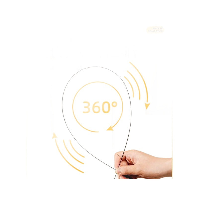 Hands-free cat teaser with suction cup for floor and window placement - mimics live prey