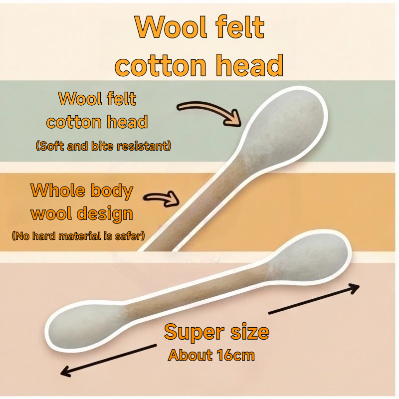 Cat cotton swabs