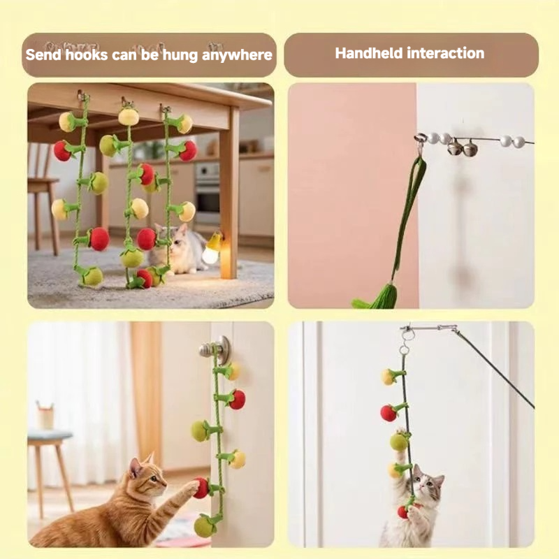 Cat string small tomatos