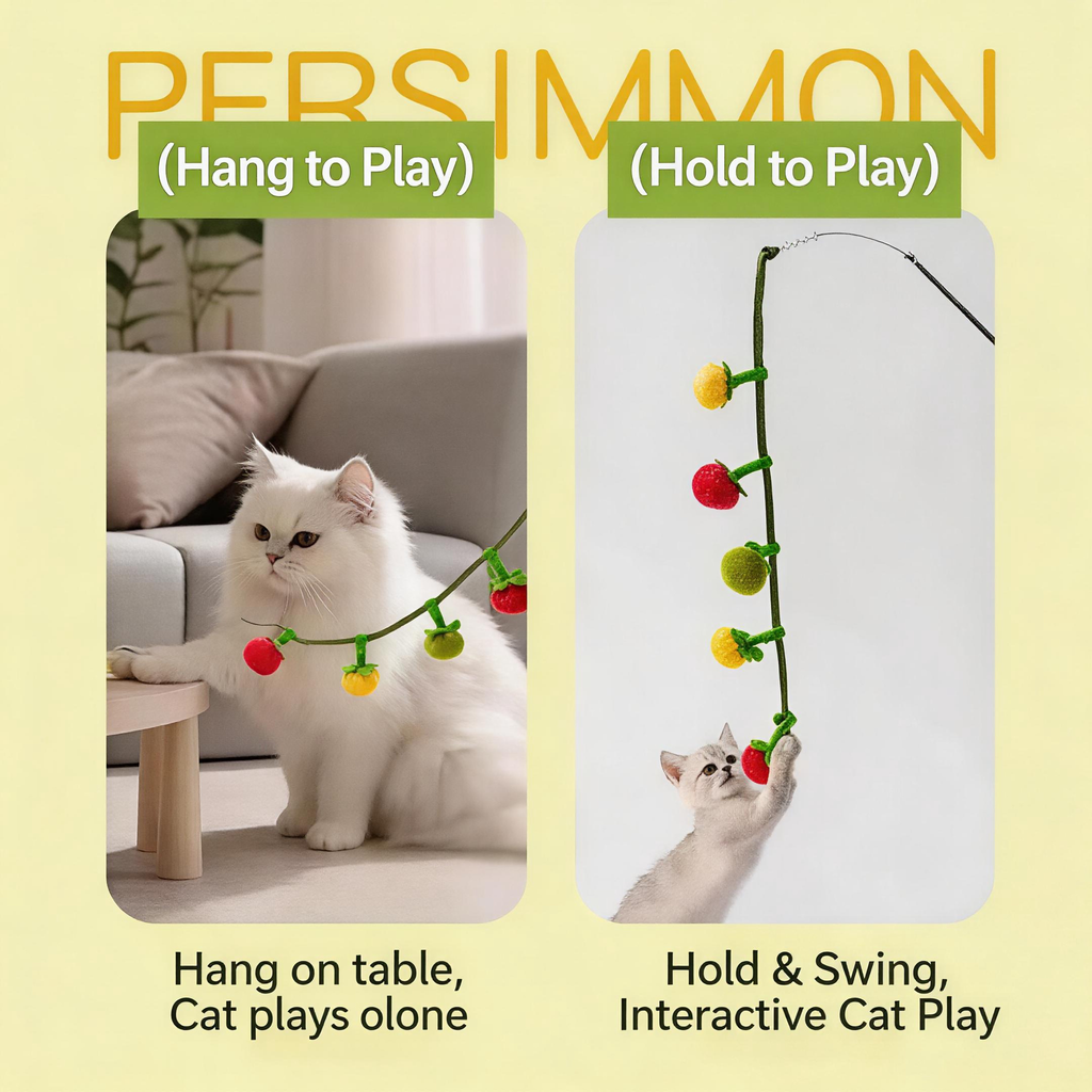 Cat string small tomatos