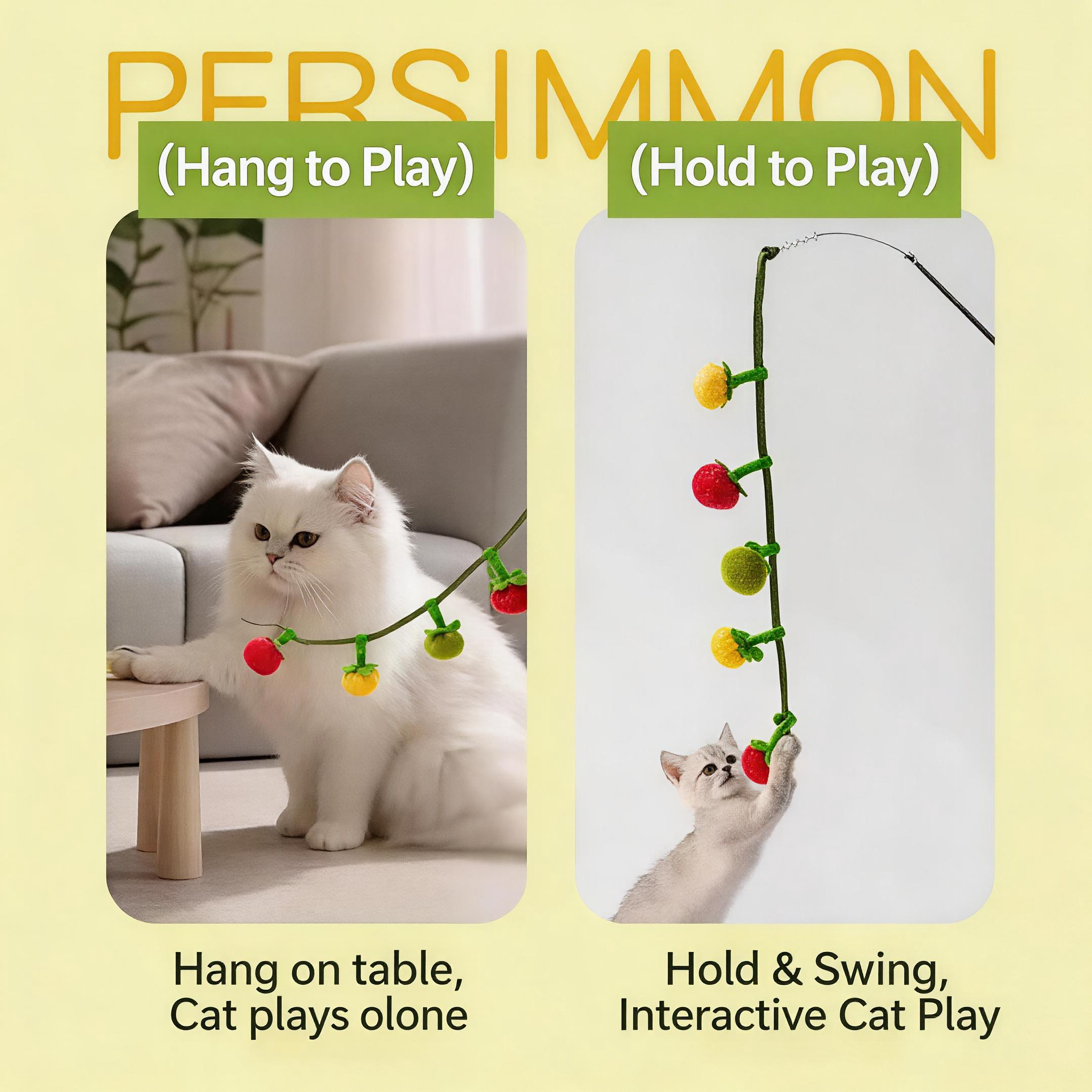 Cat string small tomatos