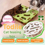 Cat teasing box