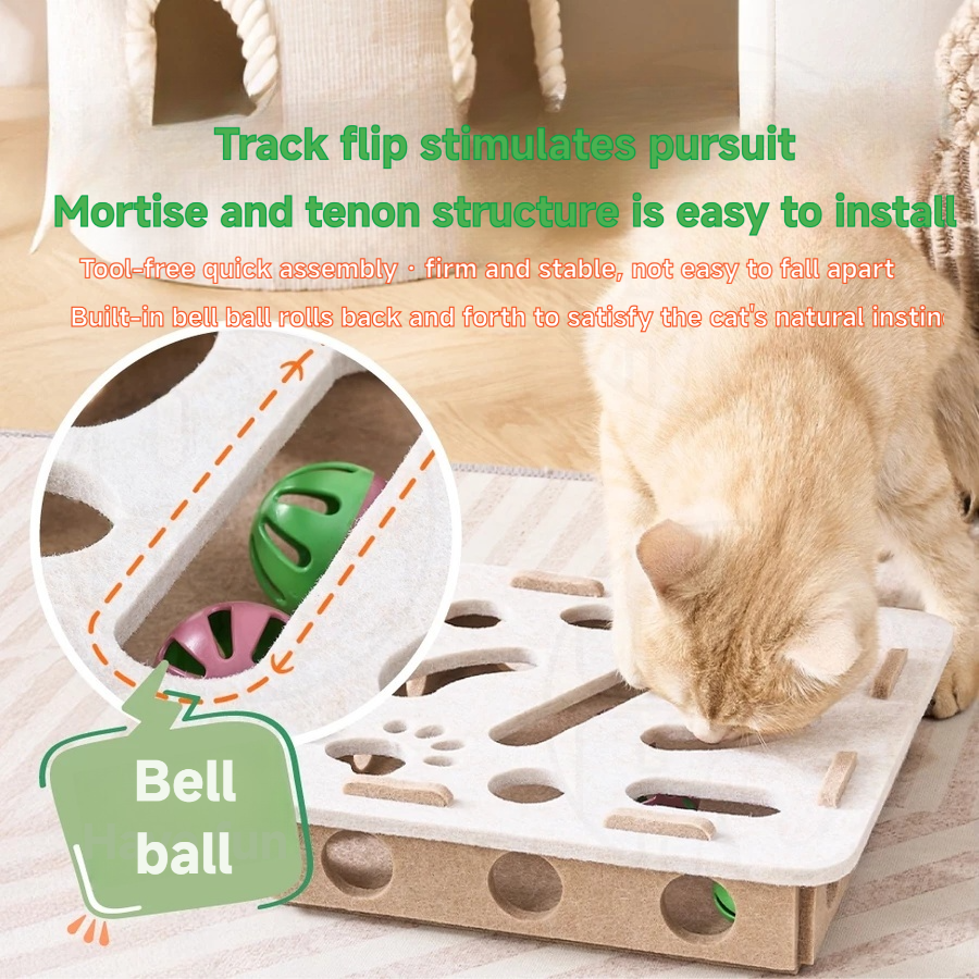 Cat teasing box